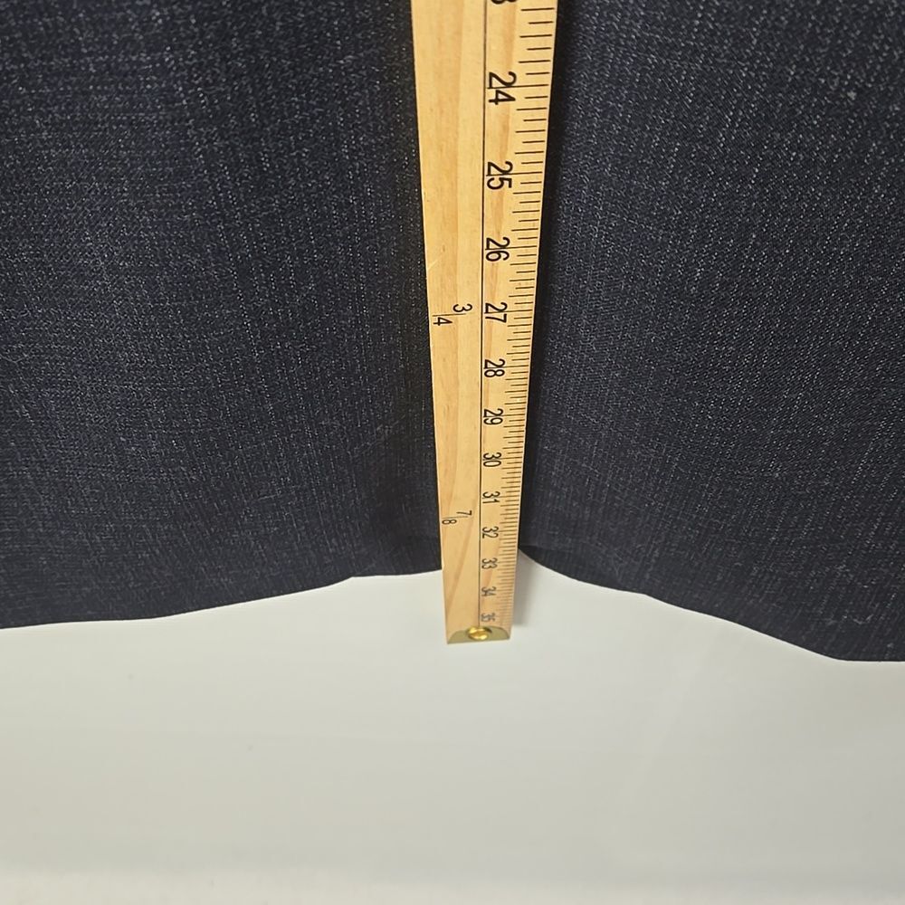 Calvin Klein Mens Black Wool Notch Lapel Two Button Blazer Sz 42L Professional - Picture 9 of 11